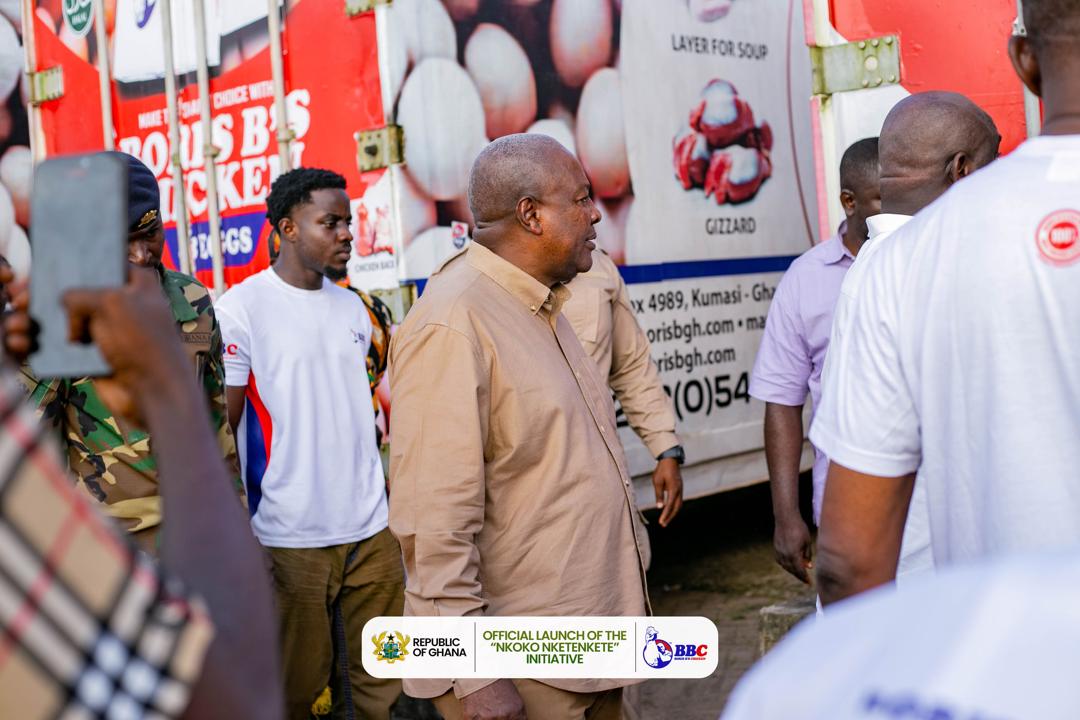 Dr. Boris b and President John Mahama