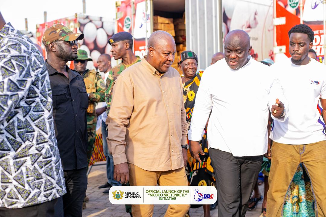 Dr. Boris b and President John Mahama